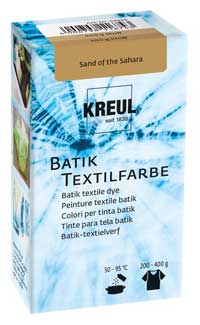 Batik Textilfarbe sand of the sahara