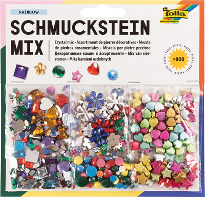 Schmucksteinset Rainbow