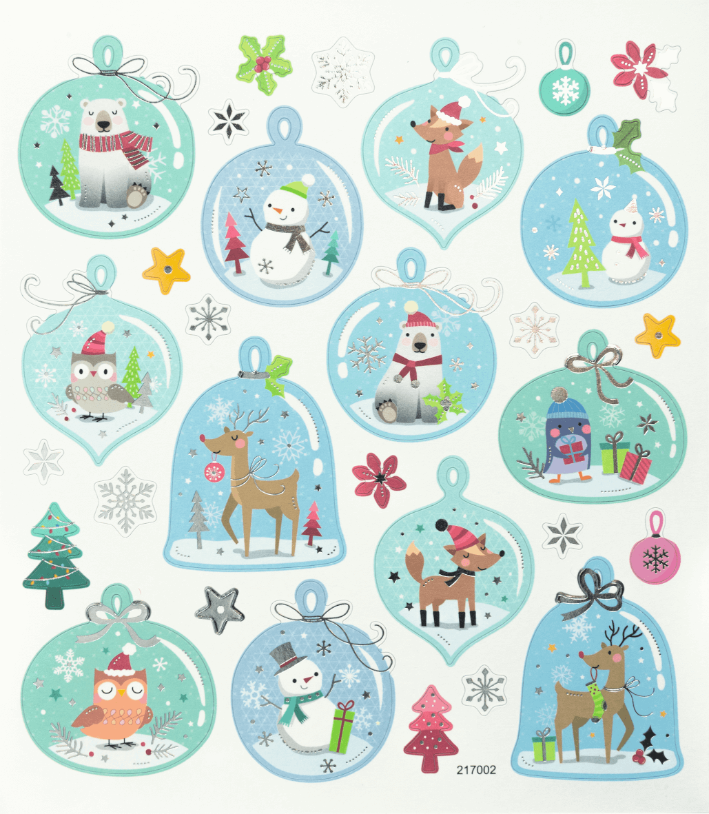 Charmingsticker Pastellige Weihnacht