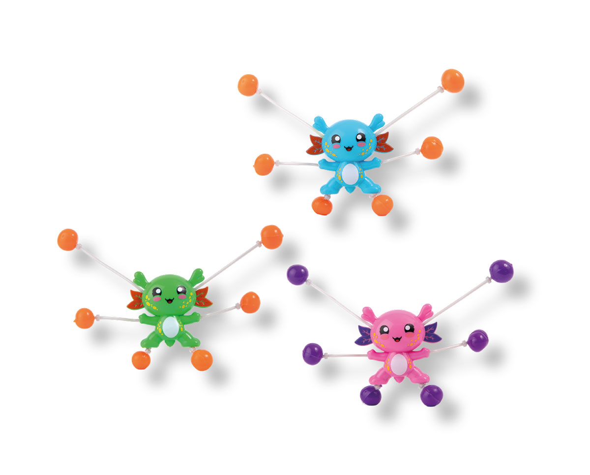 Fensterläufer Axolotl sortiert