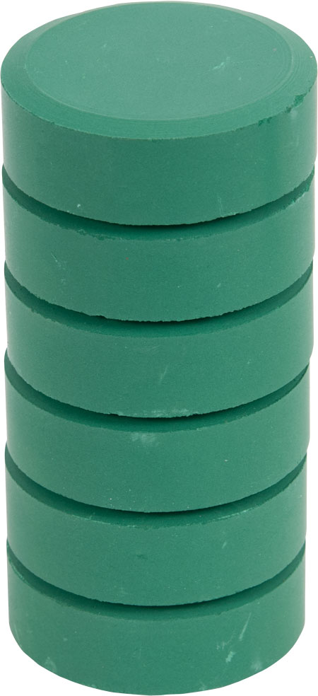 Farbpucks dunkelgrün 55 mm