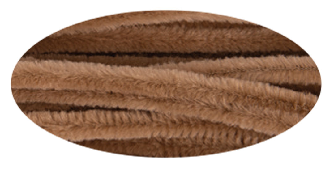 Biegeplüsch hellbraun, 10 Stück