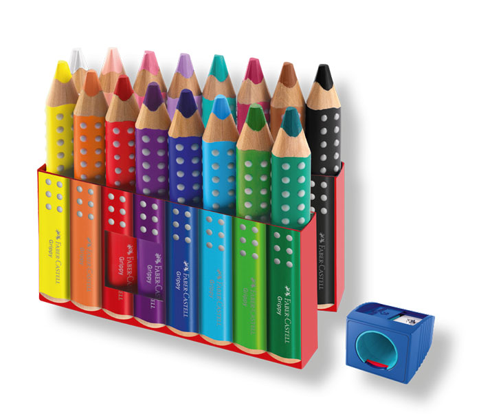 Buntstift Grippy 16 Stück sortiert