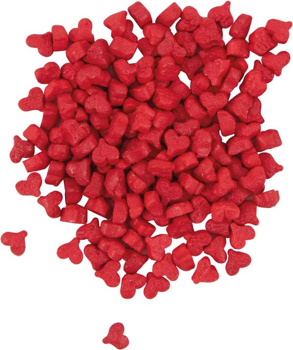 Seifen Streudekor Herzen, 1,5 g