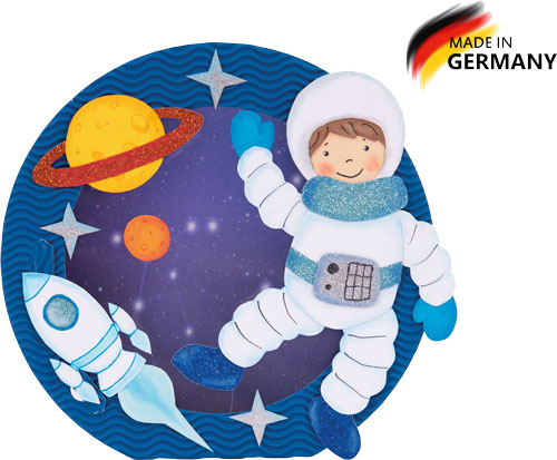 Laternen Bastelset Finley Astronaut