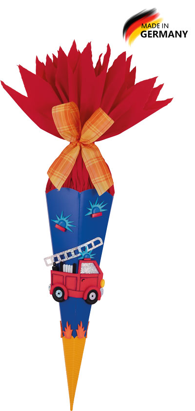 Geschwistertüten Bastelset Tommi - Feuerwehrauto