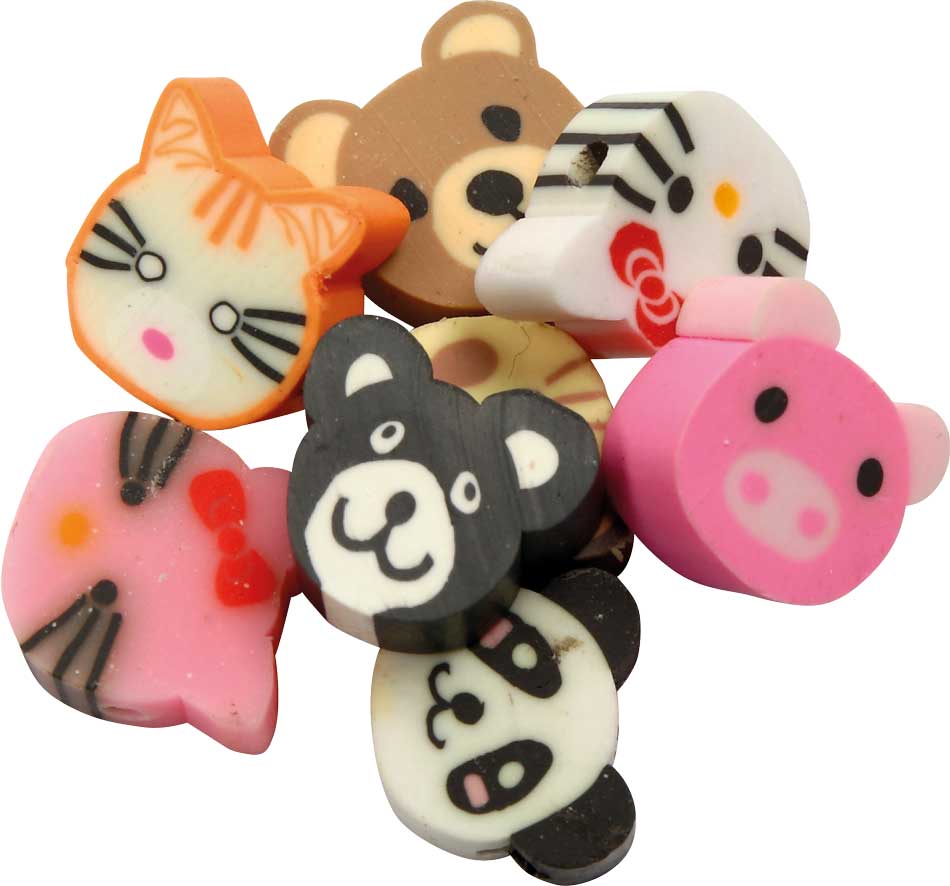 Dekoperlen Tiere 60 Stück