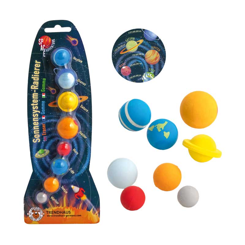 Radierer Sonnensystem