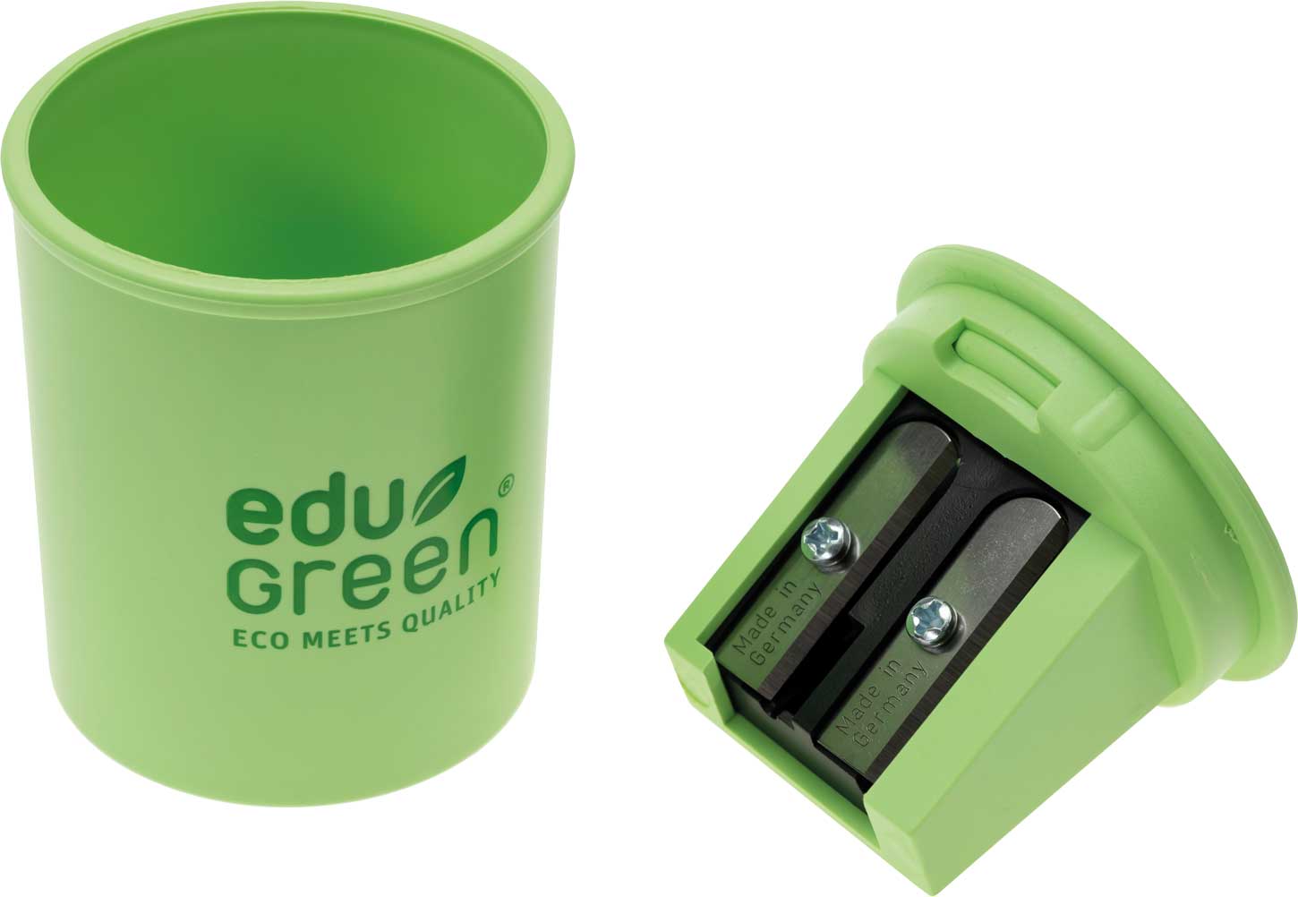 Doppelspitzerdose edugreen