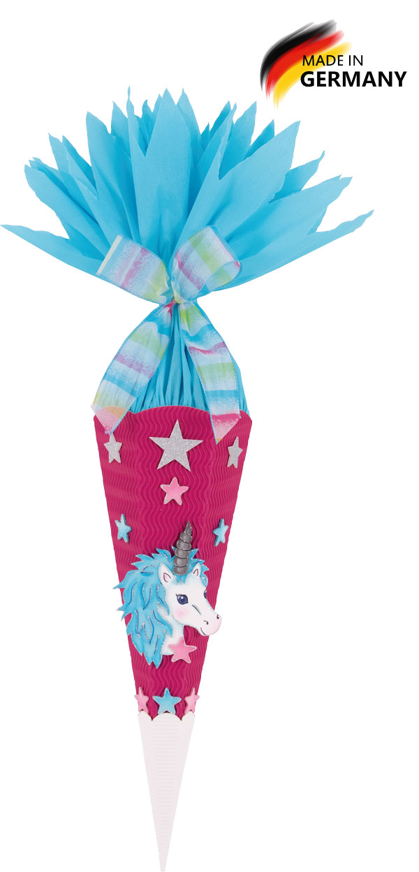 Geschwistertüten Bastelset Lavina - Einhornkopf