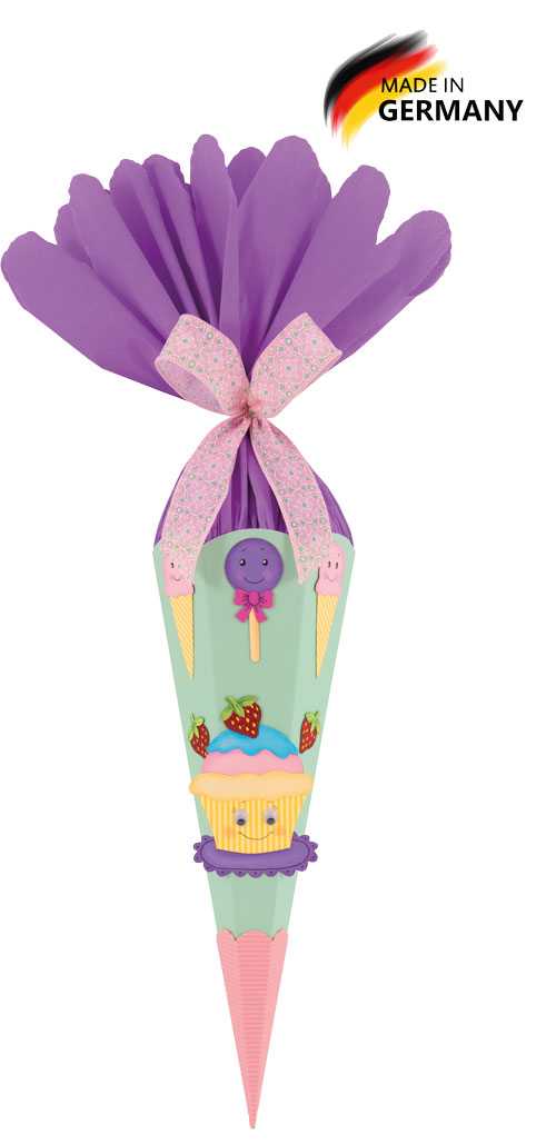 Geschwistertüten Bastelset Tammy - Cupcake