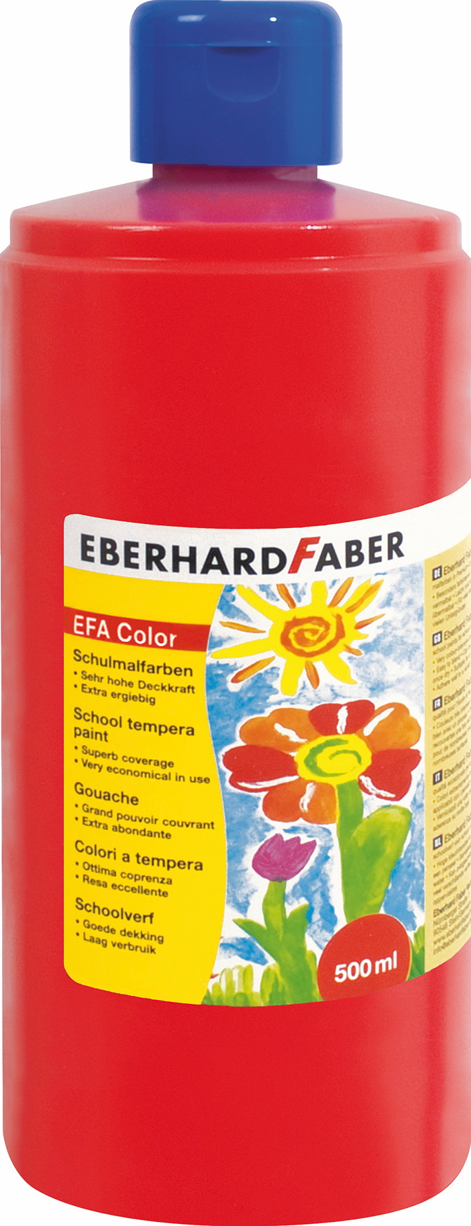Efa Color Tempera 1000ml hellrot