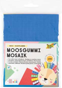Moosgummi Mosaik