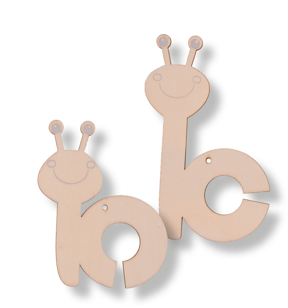 Anhänger für Pomponschnecke 12 Stück