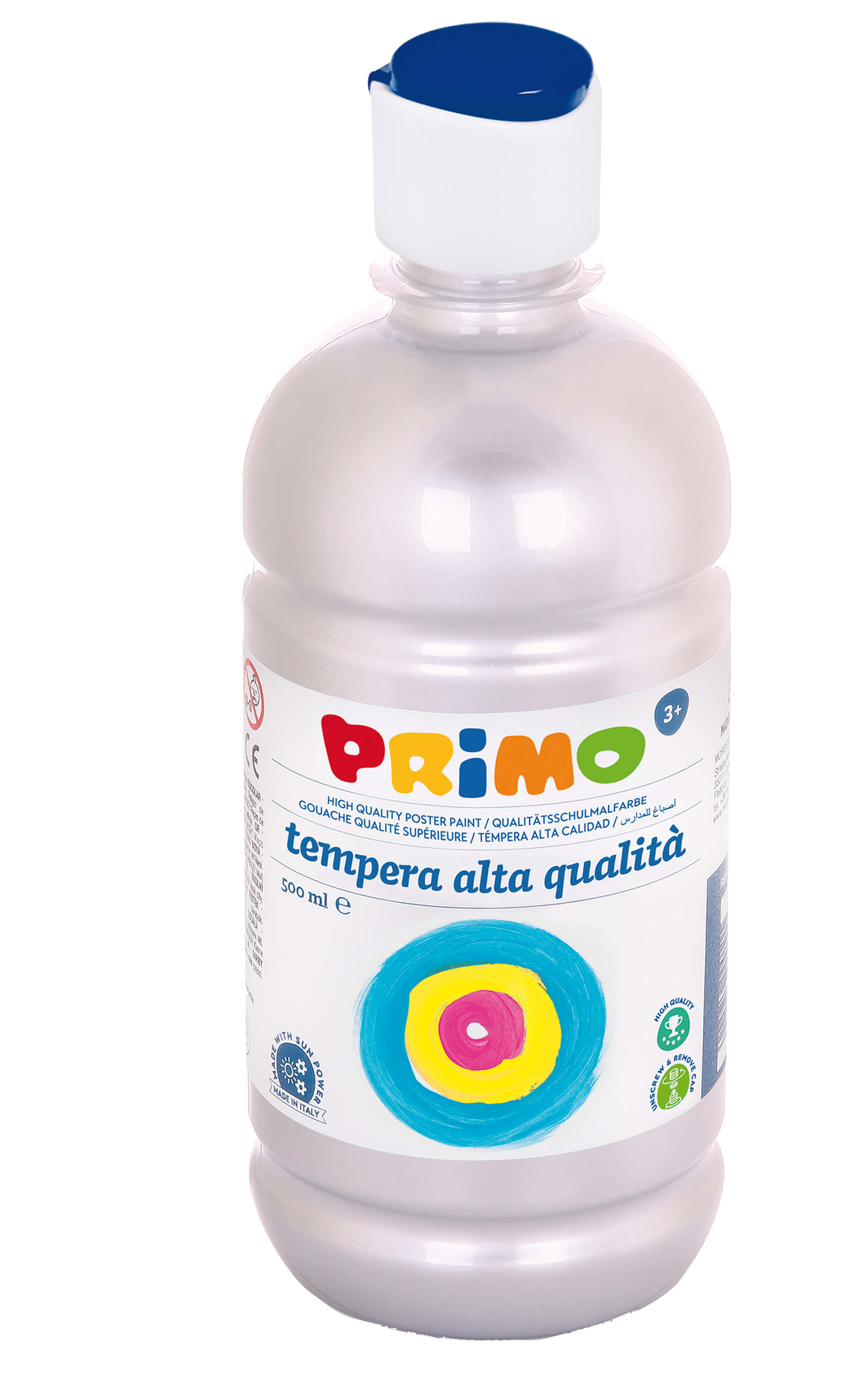 Primo Tempera silber, 500 ml