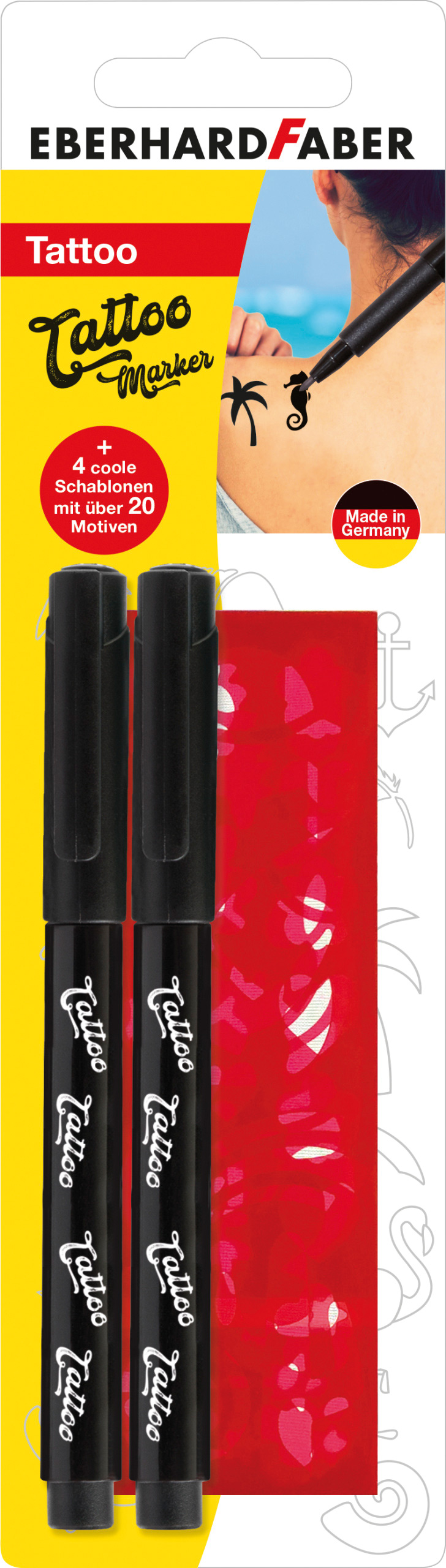 Tattoomarker schwarz