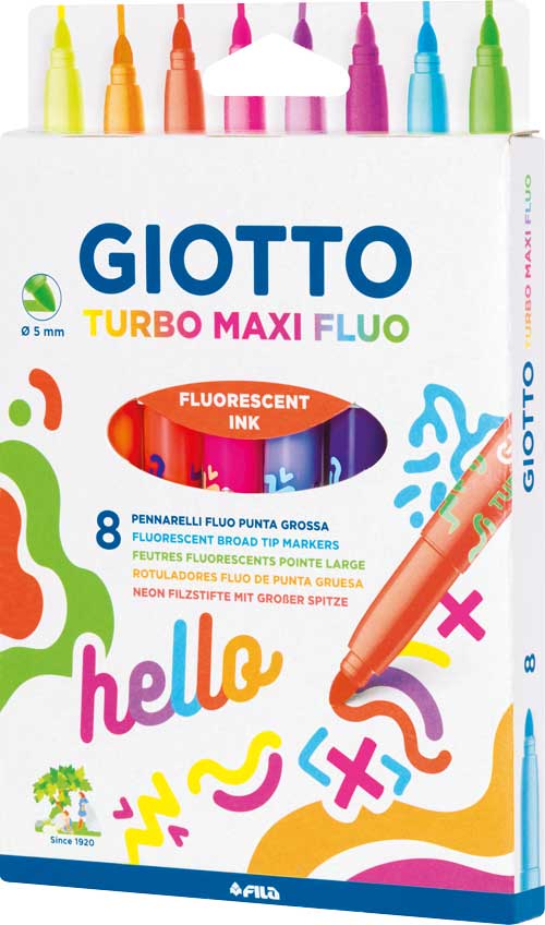 Fasermaler Giotto Turbo Maxi Neon