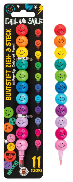 Zieh- & Steckbuntstift 11-teilig