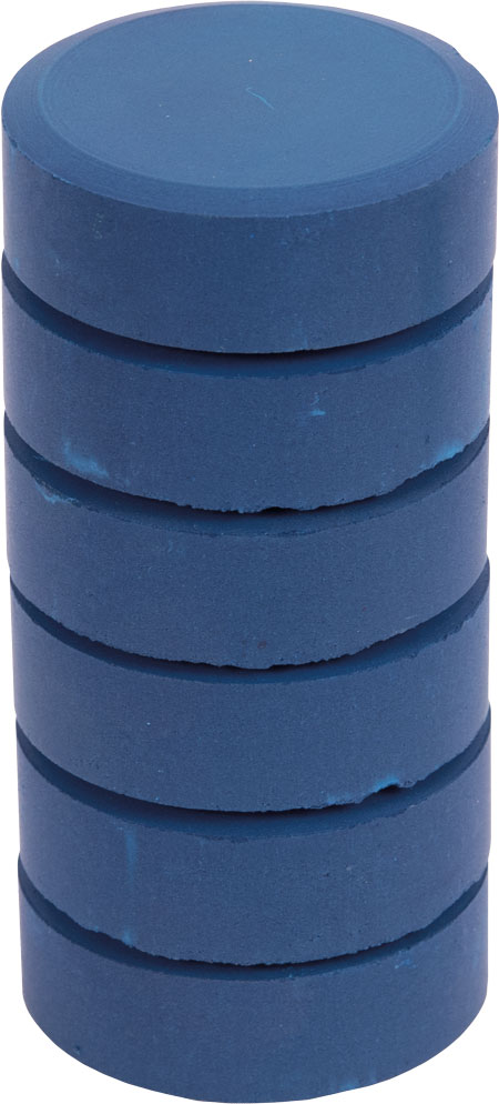 Farbpuck preußischblau, 6 Stück, Ø 55 mm