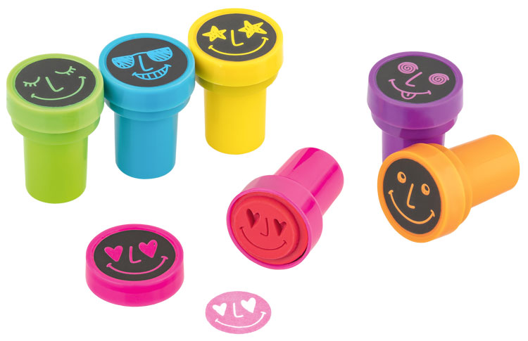 Stempel Crazy Faces sortiert SALE