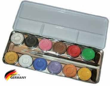 Profi Schminkpalette im Metalletui