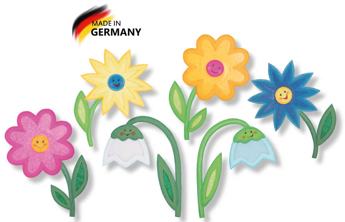 Kreativpaket Lachende Blumen
