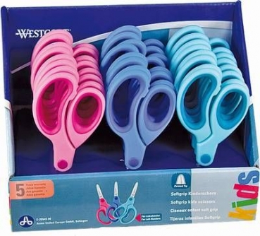 Softgrip Kinderscheren Sortiment spitz