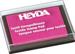 Textil Stempelkissen pink