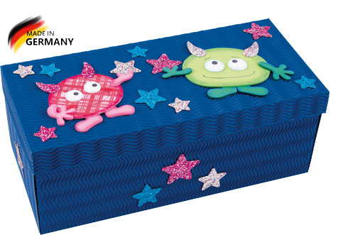 Kreativkarton Bastelset Monster
