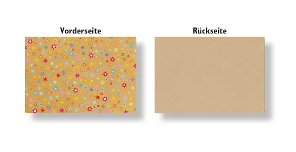 Naturkarton Sternlis