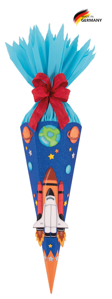 Schultüten Bastelset Cosmo - Space Shuttle