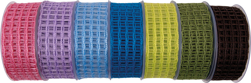 Drahtgitterband hellblau