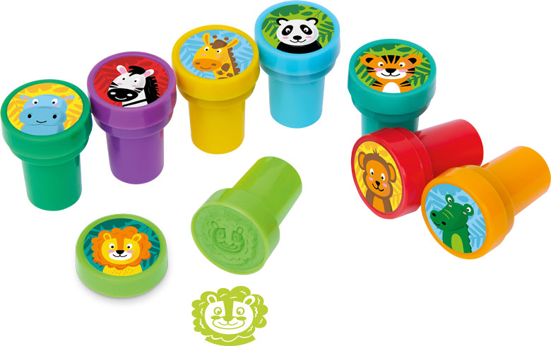 Stempel Safari sortiert