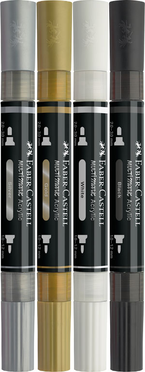 Multi Mark Acrylic classics 4 Stück sortiert