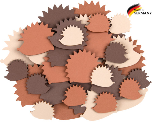 Igel 36 Stück sortiert