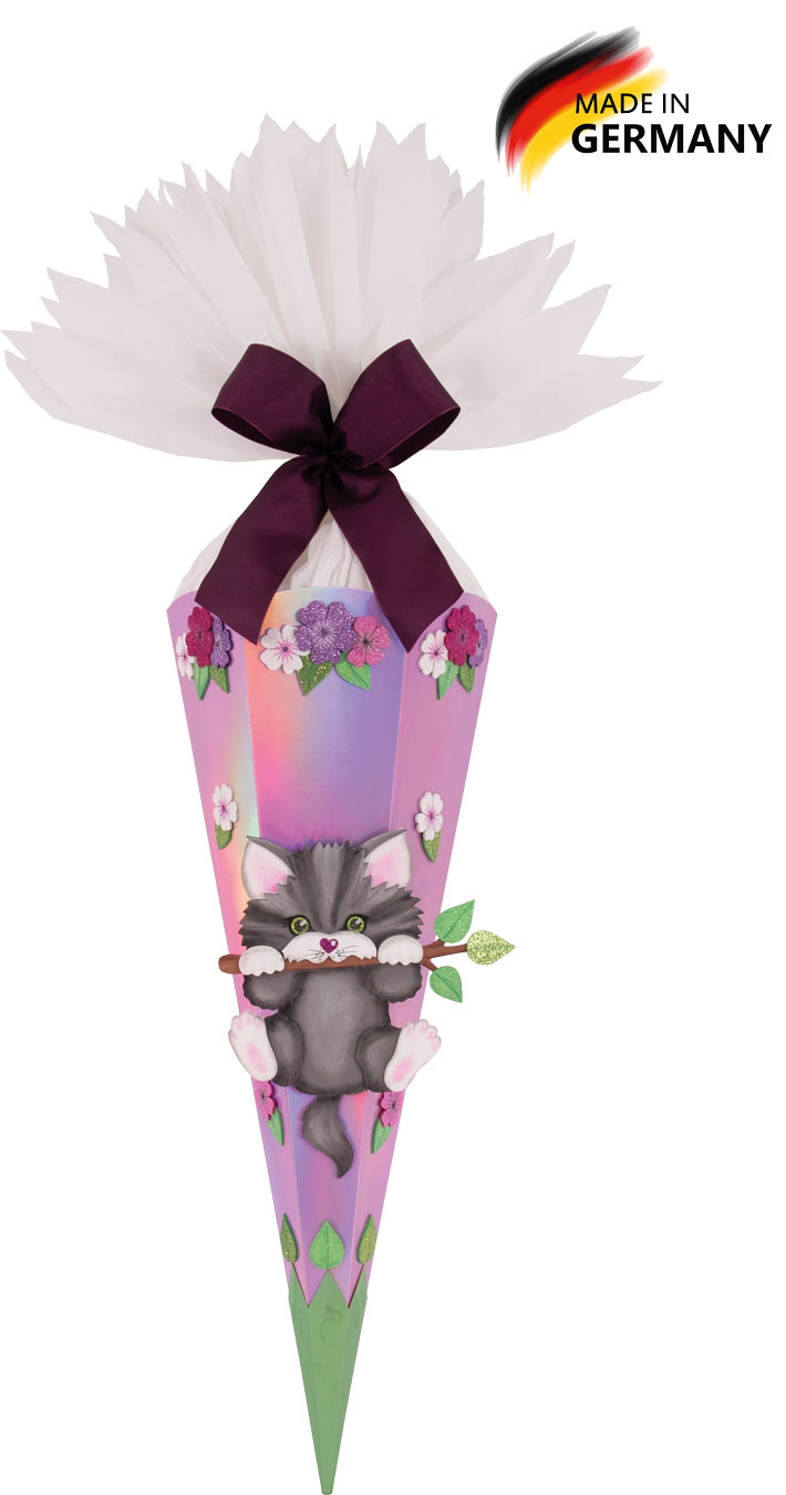 Schultüten Bastelset Megan - Katze