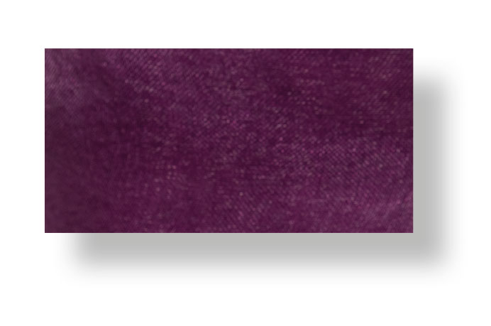 Drahtchiffonband aubergine