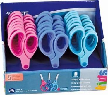 Softgrip Kinderscheren Sortiment rund