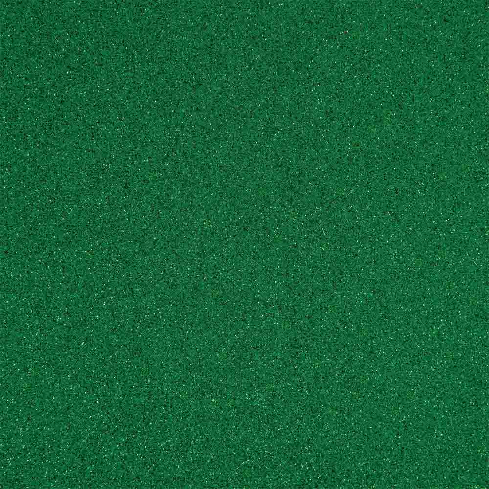 Glittermoosgummi grün, 5 Stück