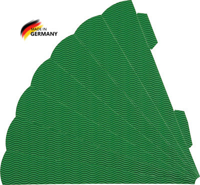 3D Geschwistertütenrohling grün