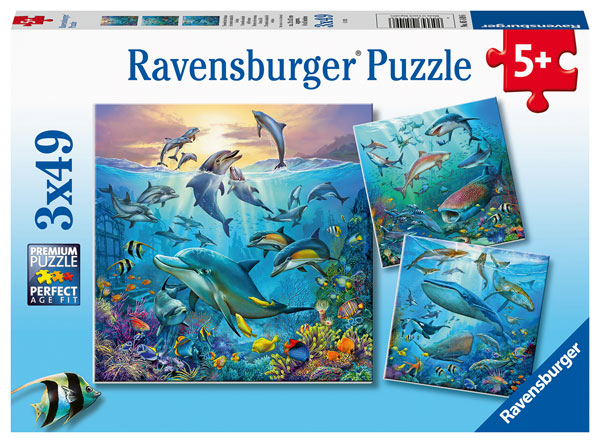 Puzzle Tierwelt des Ozeans