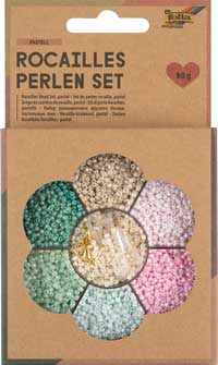 Rocaillesperlenset pastell