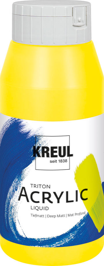 Triton Acrylic Liquid echtgelb hell