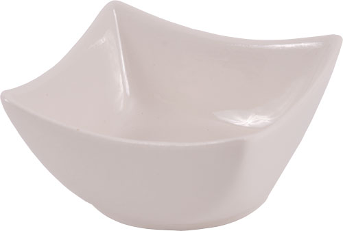 Schale aus Keramik weiß 2 Stück