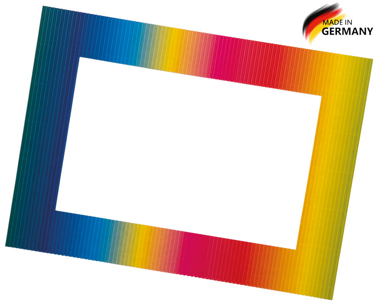 Stundenplanrahmen regenbogen