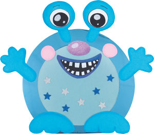 Metallic Laternen Bastelset Nurax Monster