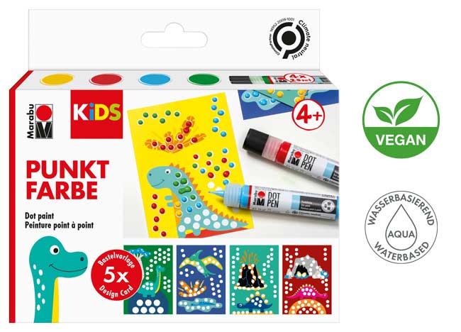 Kids Dot Pen Set Dino