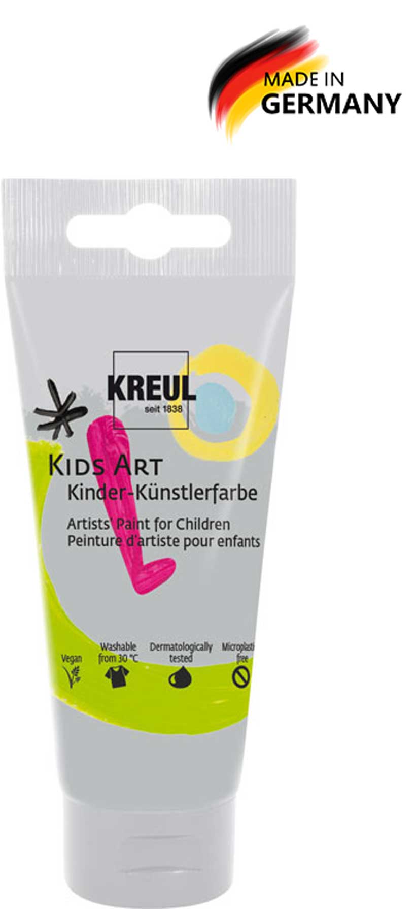 Kids Art Kinder Künstlerfarbe silber
