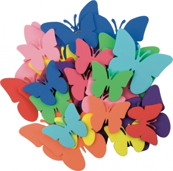Schmetterlinge 36 Stück sortiert
