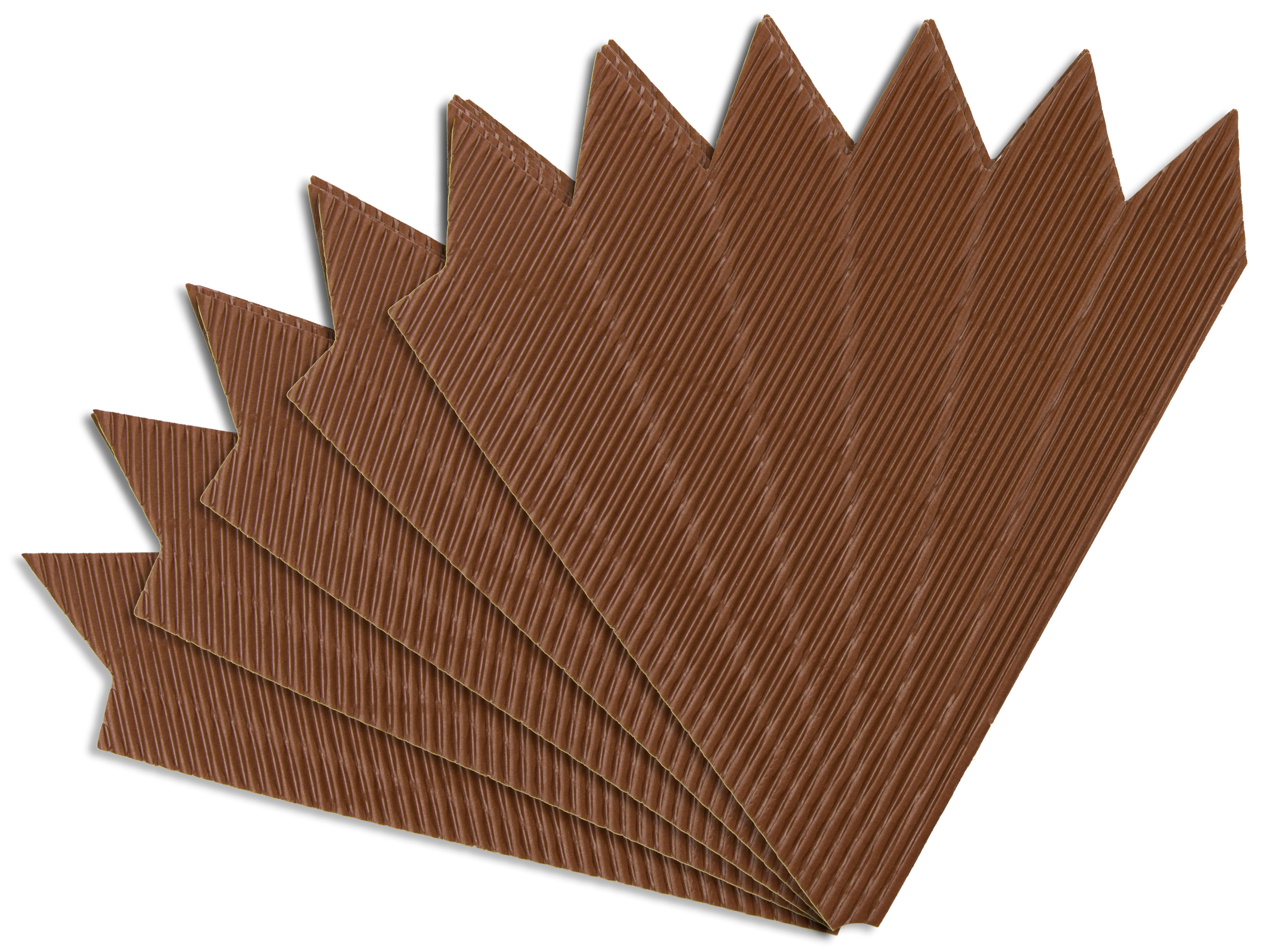 Schultütenspitzen braun